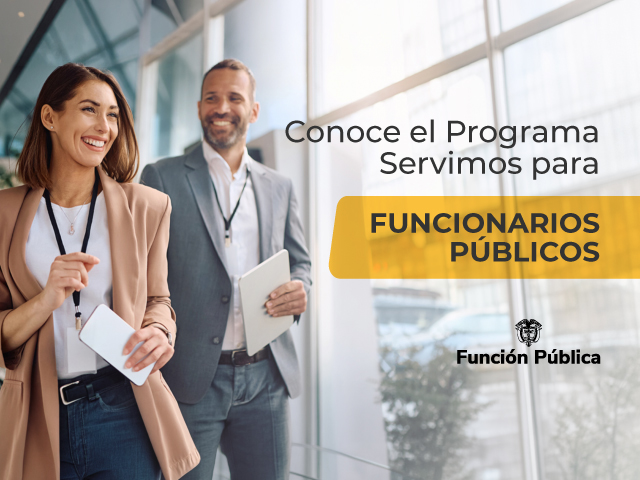 Convenio Función Pública - Programa Servimos