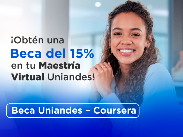 Beca del 15% en alianza con Coursera