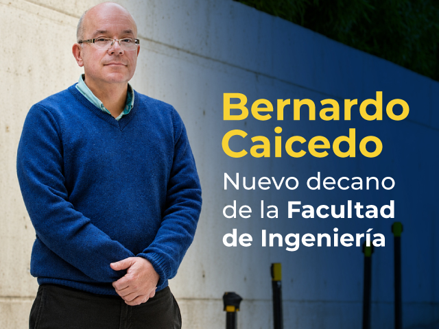 Bernardo Caicedo, nuevo decano de Ingeniería