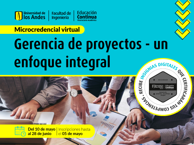 Curso virtual | Gerencia de proyectos: un enfoque integral