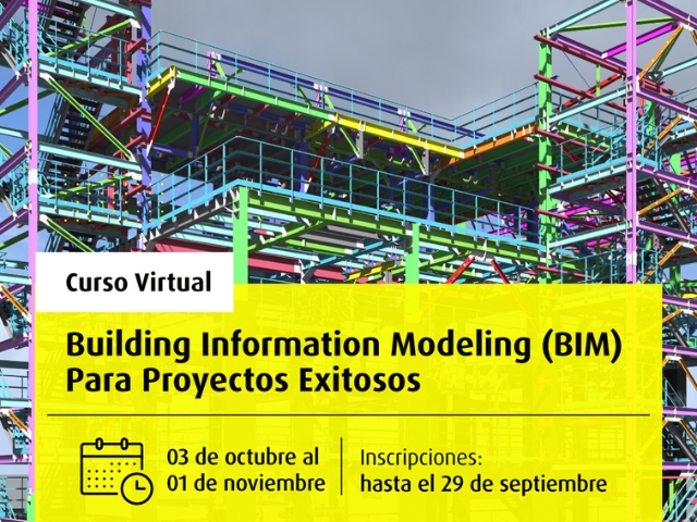 Curso virtual | Building Information Modeling (BIM) para proyectos exitosos