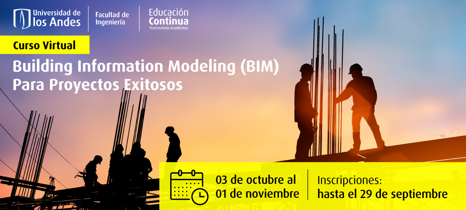 Curso virtual | Building Information Modeling (BIM) para proyectos exitosos