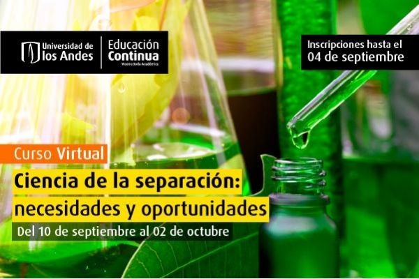 Curso - Ciencia de la separación: necesidades y oportunidades