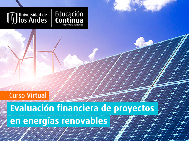 Curso - Evaluación financiera de proyectos en energías renovables