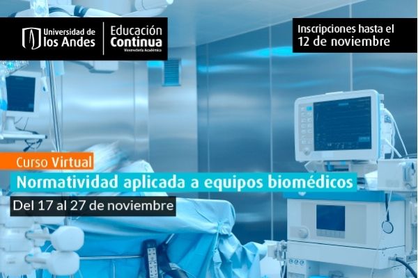 Curso virtual - Normatividad aplicada a equipos biomédicos