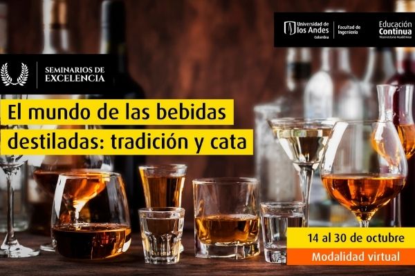 Curso virtual - El mundo de las bebidas destiladas: tradición y cata