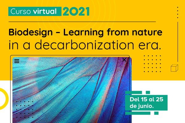 Curso virtual - Biodesign: learning from nature in a decarbonization era