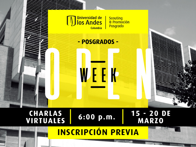 Open Week Posgrados 2021-10