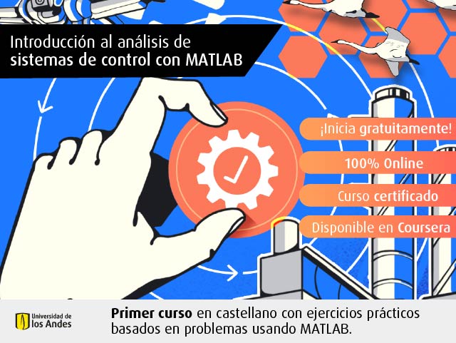 Nuevo curso gratuito y virtual sobre análisis de sistemas de control con MATLAB