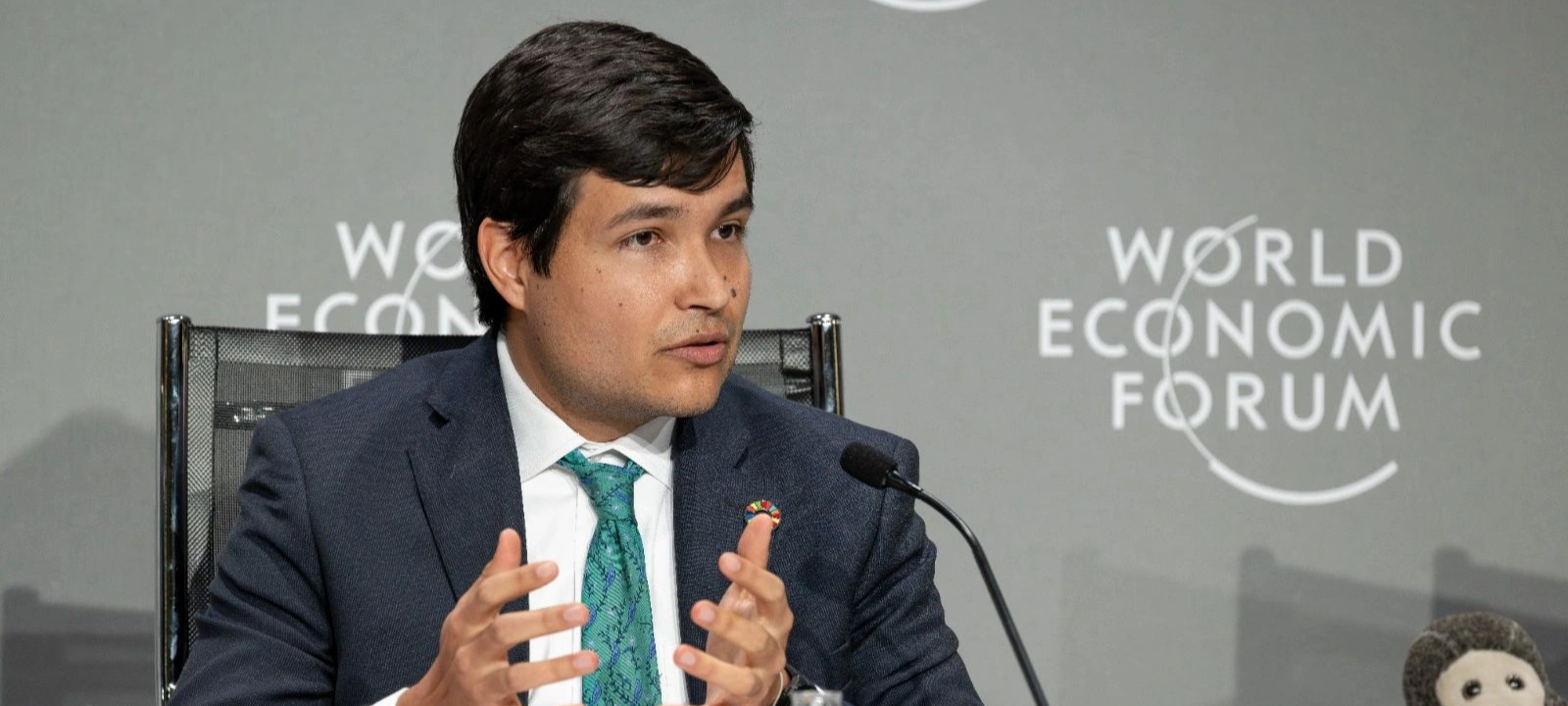 Alfonso Escolar, el ambientalista uniandino que llegó al Foro Económico Mundial 