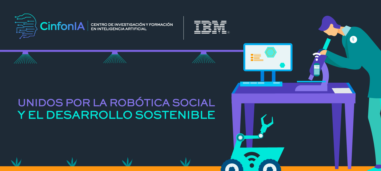 Universidad de los Andes desarrolla proyectos de robótica social, piscicultura y cambio climático con tecnologías de IBM