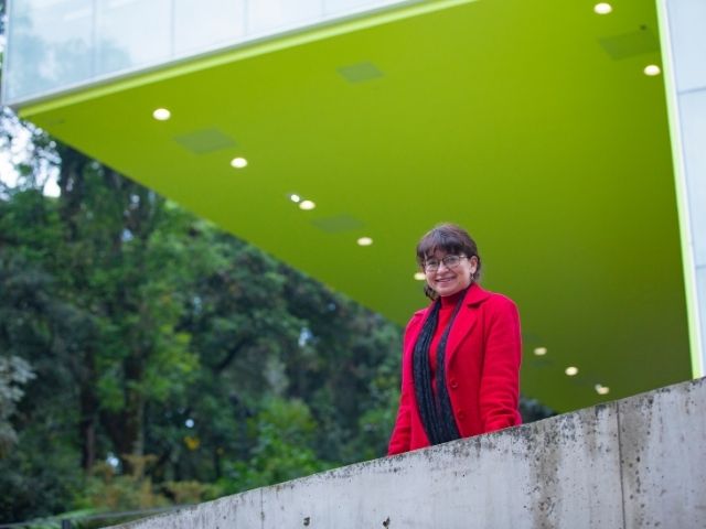 Myriam Luisa Diaz, directora del Departamento de Arte de la Universidad de los Andes