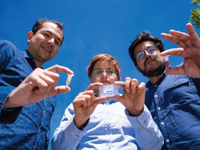 Investigadores del Departamento de Ingeniería Eléctrica y Electrónica de la Universidad de los Andes