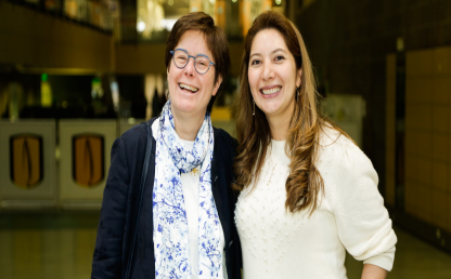 Profesoras Véronique Michau y Alicia Porra | Proyecto de impresión 3D sostenible