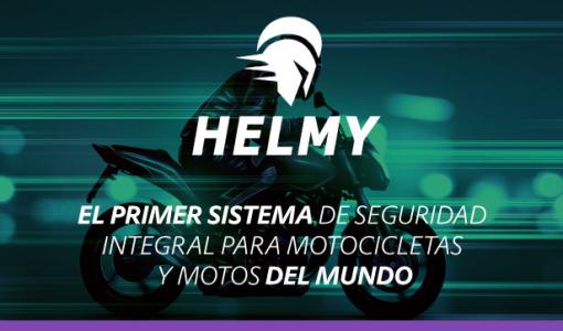 Helmy: el primer sistema de seguridad integral para motociclistas y motos del mundo